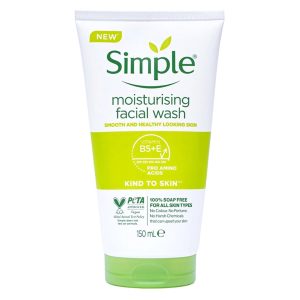 ژل شستشوی صورت سیمپل مدل Moisturizing
