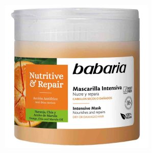 ماسک مغذی و ترمیم کننده مو باباریا مدل Nutritive & Repair
