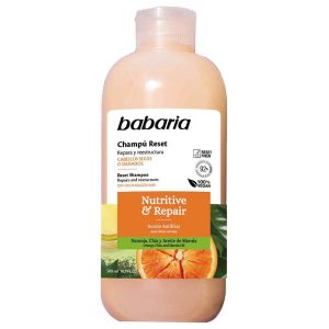 شامپو مغذی و ترمیم کننده مو باباریا مدل Nutritive & Repair