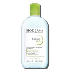 میسلار واتر پاک کننده آرایش پوست چرب سبیوم بایودرما 500 میل