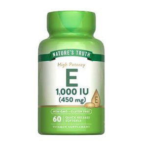 کپسول ویتامین ای نیچرز تریث 60 عدد Nature’s Truth E 1000IU