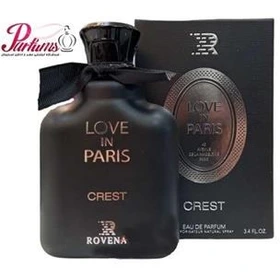 ادکلن زنانه روونا Rovena Crest Love In paris حجم ۱۰۰ میل “کرید لاو این بلک”
