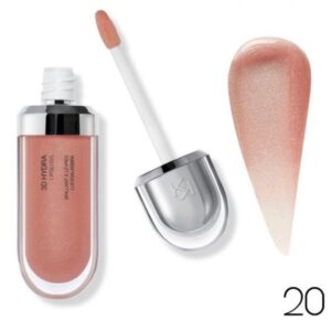 لیپ‌ گلاس آبرسان کیکو Kiko Milano مدل 3d hydra lipgloss رنگ 20