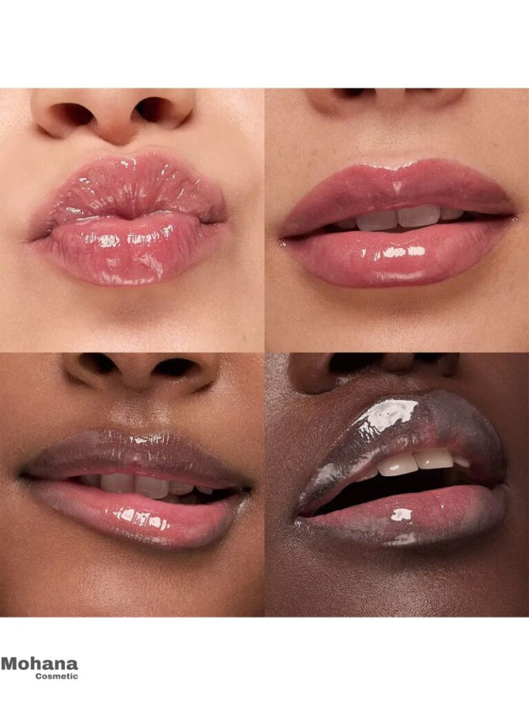 لیپ گلاس آبرسان کیکو Kiko Milano مدل 3d hydra lipgloss رنگ 35 Pearly Warm Mauve