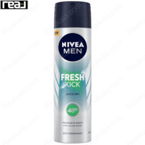 اسپری ضد تعریق مردانه نیوا فرش کیک Nivea Men Antiperspirant Spray Fresh Kick 150ml