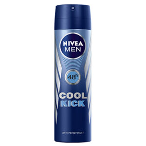 اسپری مردانه کول کیک پودری نیوا حجم 150 میلی لیتر NIVEA MEN COOL KICK SPRAY