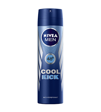 اسپری مردانه کول کیک پودری نیوا حجم 150 میلی لیتر NIVEA MEN COOL KICK SPRAY