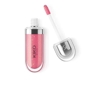 لیپ گلاس آبرسان کیکو Kiko Milano مدل 3d hydra lipgloss رنگ 33 Pearly Watermelon