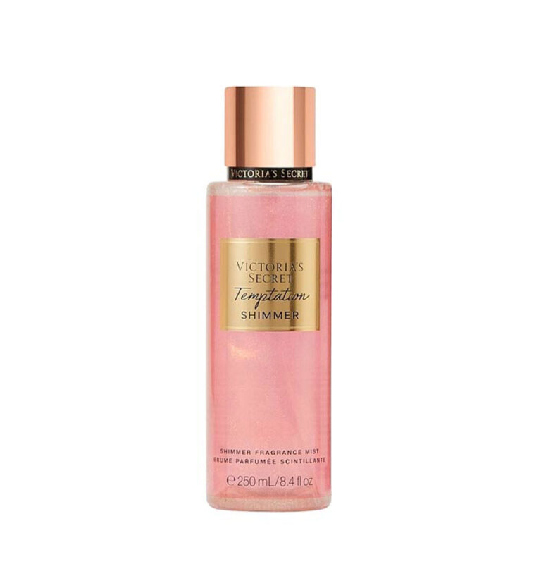 بادی اسپلش شاین دار ویکتوریا سکرت رایحه Temptation Shimmer حجم 250ml(اصل)
