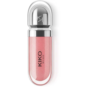 لیپ گلاس آبرسان کیکو Kiko Milano مدل 3d hydra lipgloss رنگ 07 Pink Magnolia