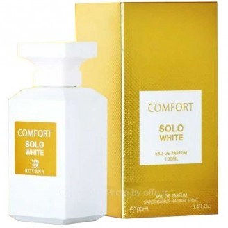 ادکلن زنانه،مردانه روونا Rovena Comfort Solo White حجم ۱۰۰ میل “تام فورد سولیل بلانک”