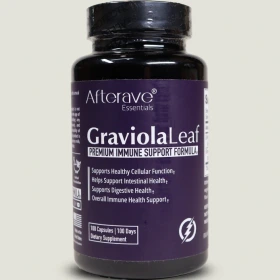 کپسول گراویولا لیف افترایو تقویت سیستم ایمنی ۱۰۰ عددیAfterave Graviola Leaf