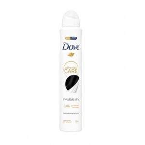 اسپری ضد تعریق 72 ساعته داو مدل Invisible dry Advance Care حجم 250 میل انگلیس